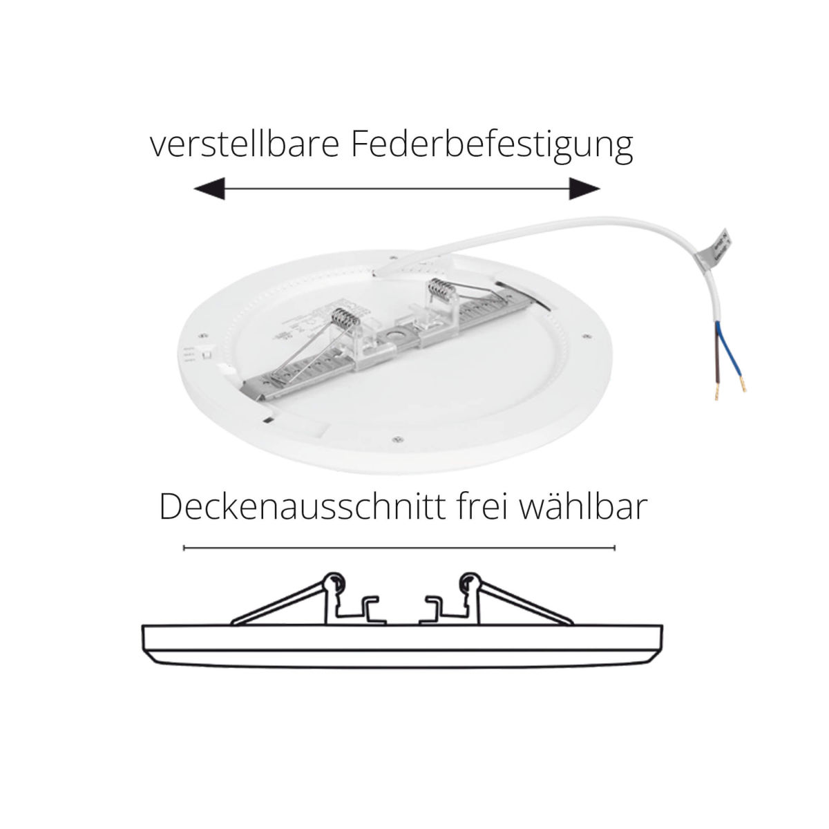 LED-Downlight AP/UP  15W