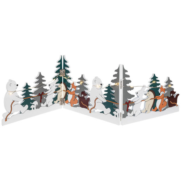 LED-Weihnachtsleuchter FOREST FRIENDS 10 warmweiße LEDs LED-Weihnachtsleuchter FOREST FRIENDS 10 warmweiße LEDs