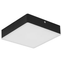 LED-Deckenleuchte FLAME LED/230V schwarz 11W, 1.000 lm