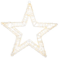 LED-Weihnachtsleuchter Stern 960 warmweiße LEDs