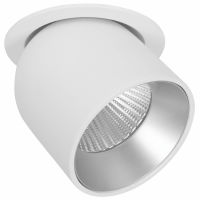 LED-Einbauleuchten 9W 680lm 3000K weiß-silber