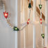 LED-Minilichterkette Perlen und Weihnachtsbäume 20 warmweiße LEDs