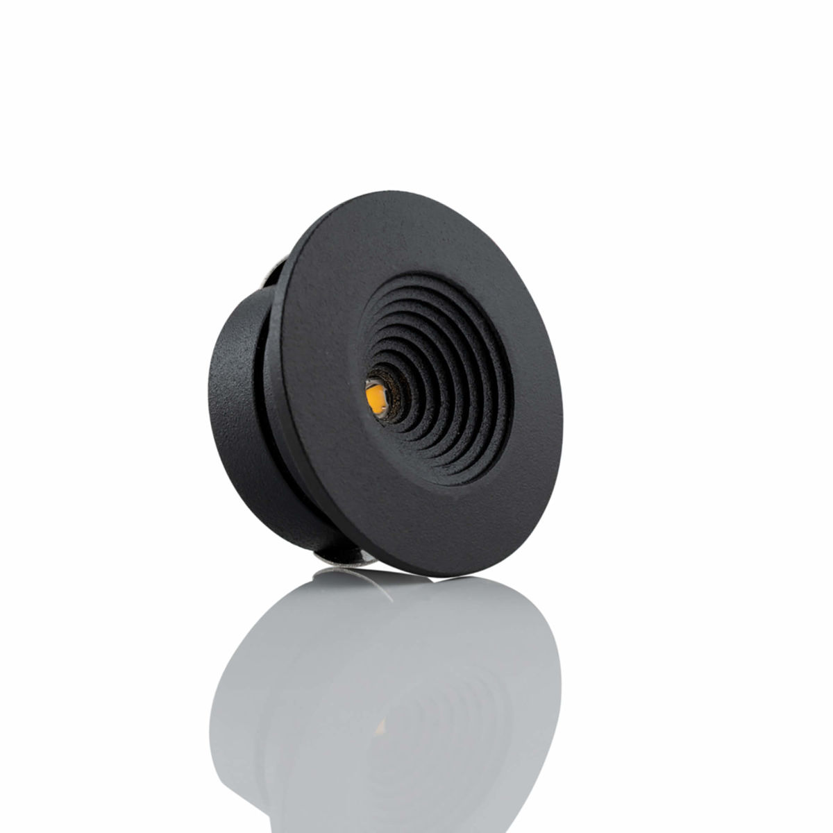 LED-Einbauleuchte SLC MiniOne Fixed 3W 165lm 2700K schwarz