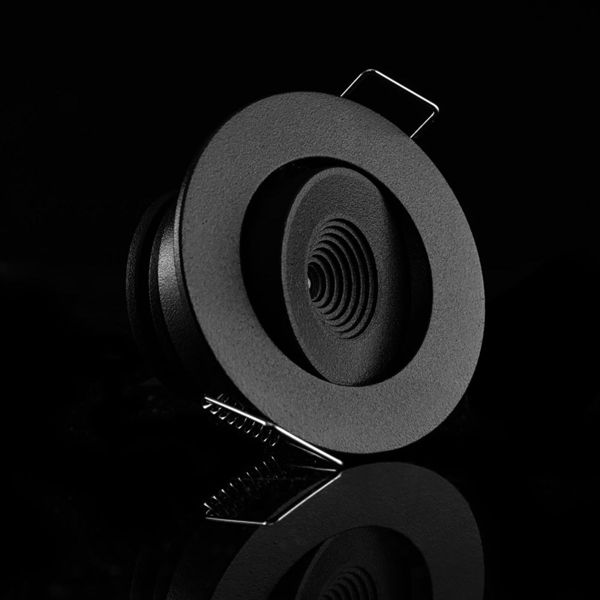 LED-Einbauleuchte SLC MiniOne 3W 165lm 3000K schwarz