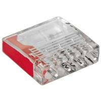 Steckklemme 4 x 0,5mm² - 2,5mm² transparent