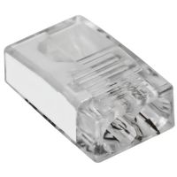 Steckklemme 2 x 0,5mm² - 2,5mm² transparent