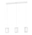 Pendelleuchte, CONNECT-Z, CHIUSELLO-Z, 3 x LED/3,7W