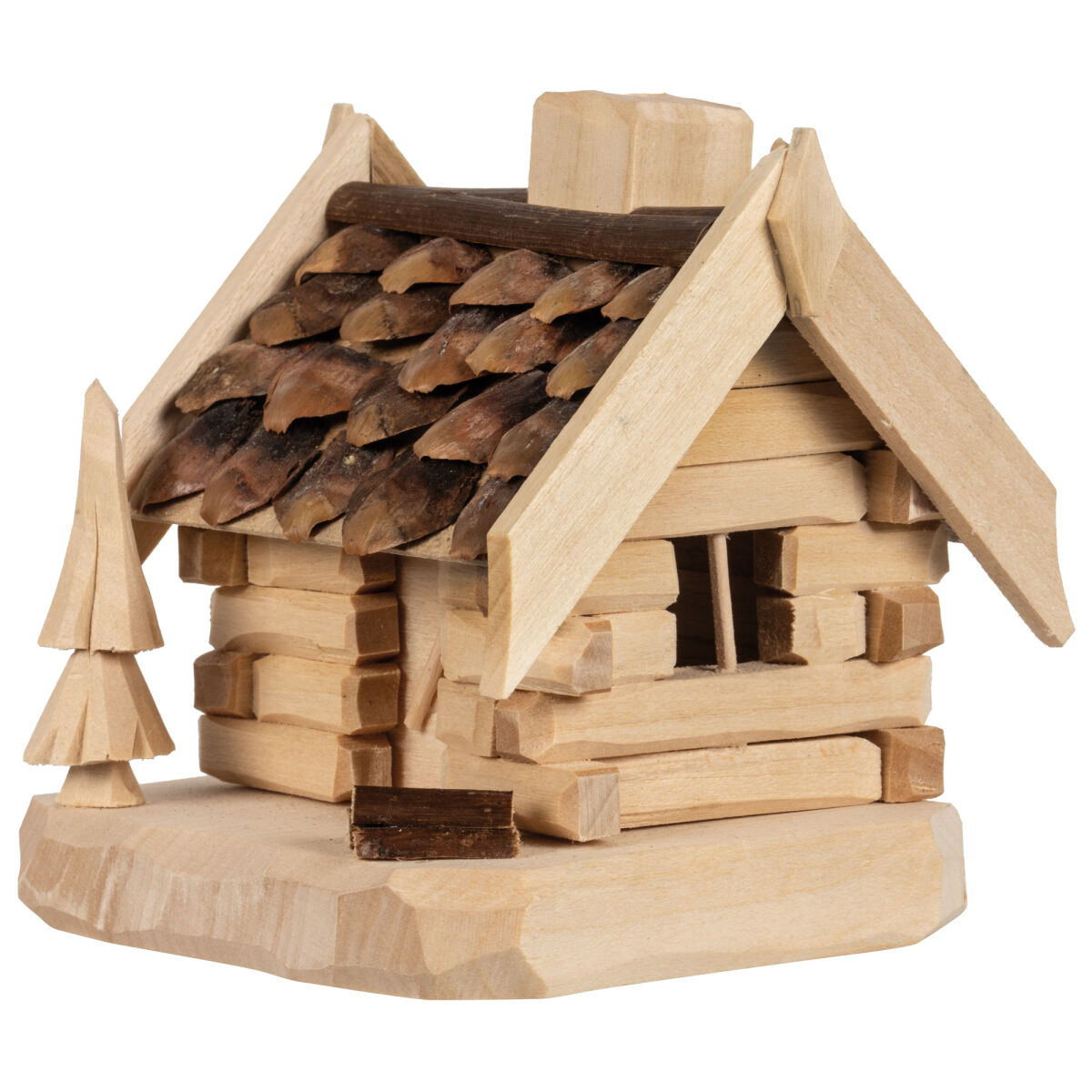 Räucherhütte im Wald