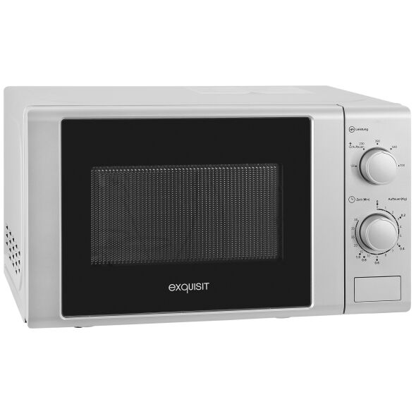 Mikrowelle 120 - 700W Garraum 20 Liter silber Mikrowelle 120 - 700W Garraum 20 Liter silber