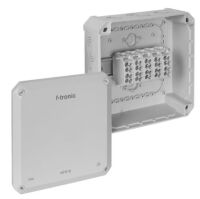 AP-Kabelkasten, NEPTUN, grau, mit Haupleitungsabzweigklemme