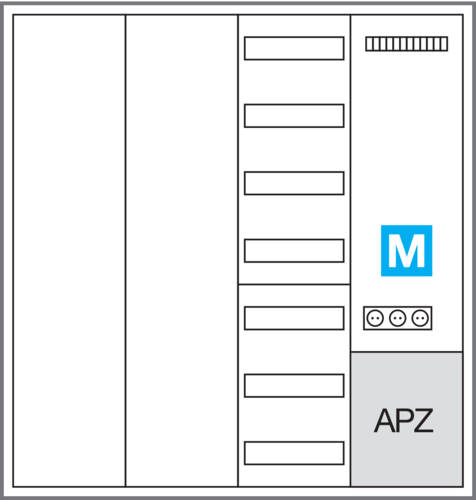Komplettschrank Multimedia universZ ZB34VT7APZ2 Komplettschrank Multimedia universZ ZB34VT7APZ2