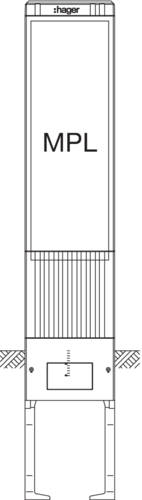 Verteilersäule ZAL202P