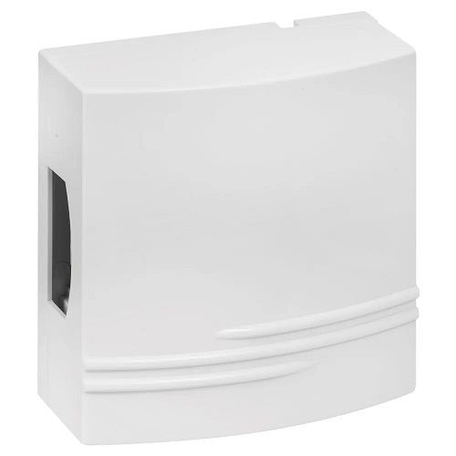Gong Doppelklang 9V-Batteriebetrieb oder Trafo 8V/1A weiß
