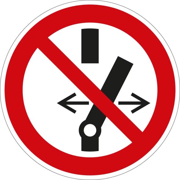 Verbotsschild Schalten verboten Piktogramm P031 nach Folie selbstklebend d=50 mm 10 St./Bogen Verbotsschild Schalten verboten Piktogramm P031 nach Folie selbstklebend d=50 mm 10 St./Bogen