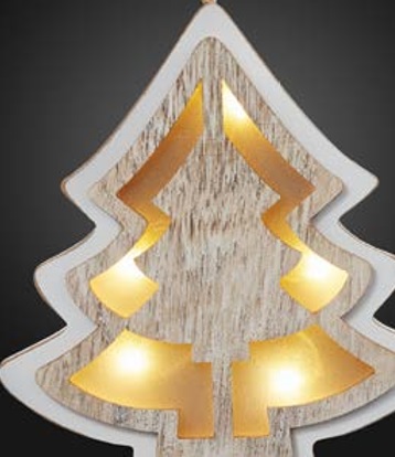 LED 3D Tannenbaum 5er ww H 19cm