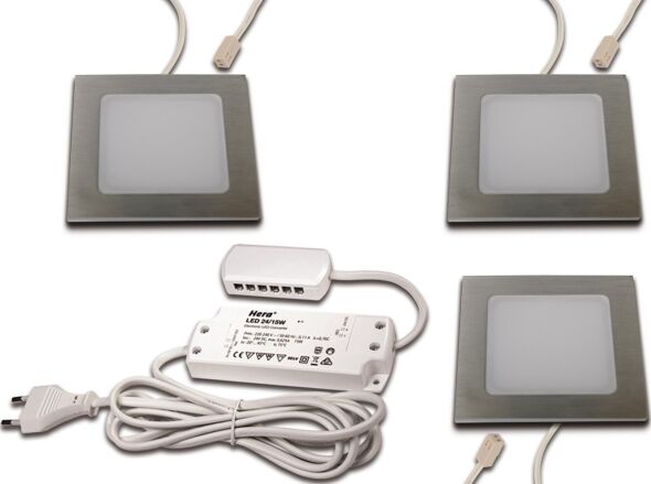 LED Einbauleuchte 3er-Set 3er Set #61060431002 LED Einbauleuchte 3er-Set 3er Set #61060431002