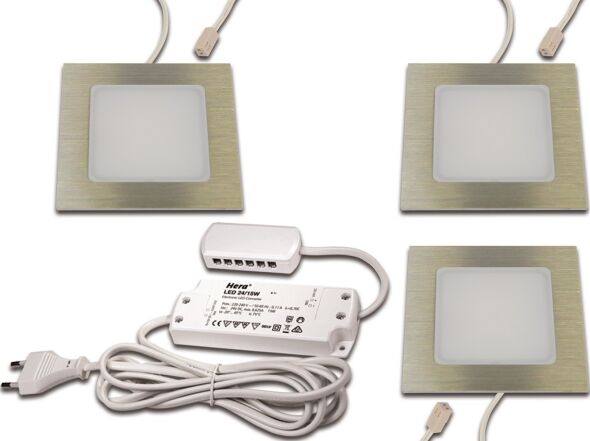 LED Einbauleuchte 3er-Set 3er Set #61060531002 LED Einbauleuchte 3er-Set 3er Set #61060531002