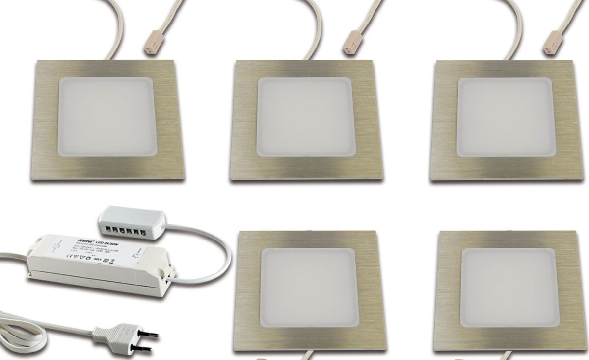 LED Einbauleuchte 5er-Set 5er Set #61060551002 LED Einbauleuchte 5er-Set 5er Set #61060551002
