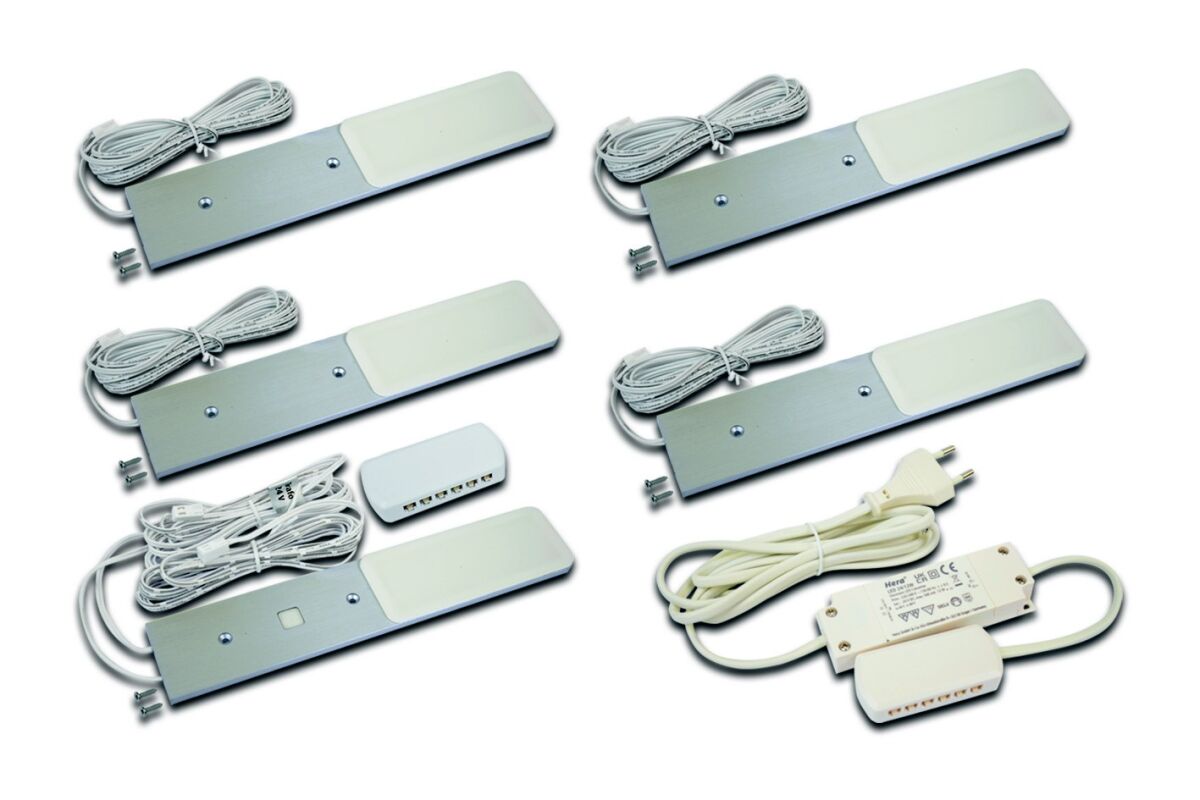 Unterbauleuchte 5er-Set S-Pad F #20203495002 Unterbauleuchte 5er-Set S-Pad F #20203495002