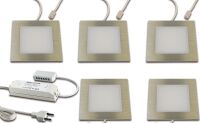 LED Einbauleuchte 5er-Set 5er Set #61060551002