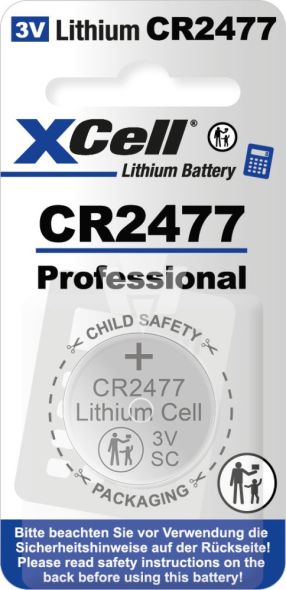 Knopfzelle Lithium 3V XCR2477 Knopfzelle Lithium 3V XCR2477