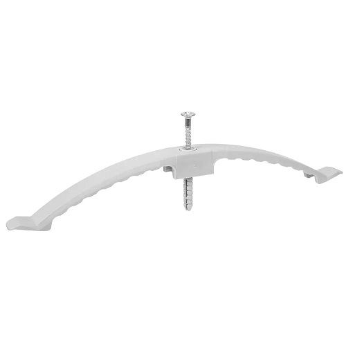 Kabelklammer halogenfrei mit Nageldübel 2-fach L=220mm