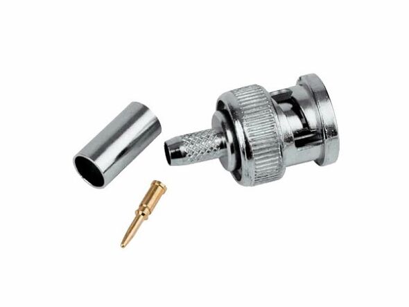 BNC-Crimp-Stecker BSTC-RG59 BNC-Crimp-Stecker BSTC-RG59
