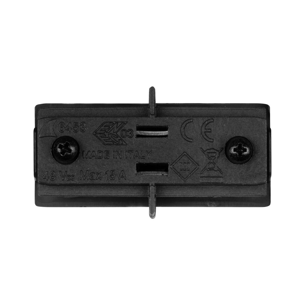 Linearverbinder PUNTI nicht einspeisbar schwarz stromführend Linearverbinder PUNTI nicht einspeisbar schwarz stromführend