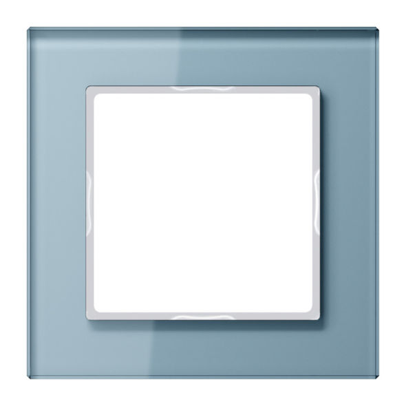 Glasrahmen 1-fach AC 581 GL BLGR blaugrau Glasrahmen 1-fach AC 581 GL BLGR blaugrau