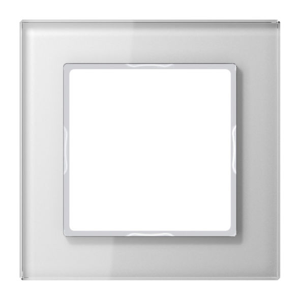 Glasrahmen 1-fach AC 581 GL WW alpinweiß Glasrahmen 1-fach AC 581 GL WW alpinweiß