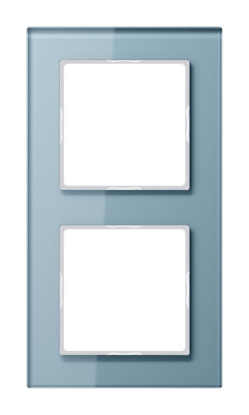 Glasrahmen 2-fach AC 582 GL BLGR blaugrau Glasrahmen 2-fach AC 582 GL BLGR blaugrau
