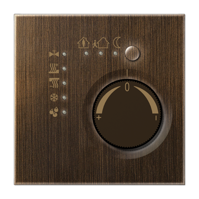 KNX Stetigregler ME 2178 AT messing antik KNX Stetigregler ME 2178 AT messing antik