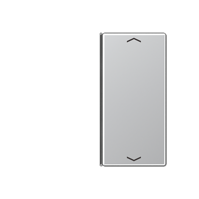 Taste 2-fach A 402 TSAP AL aluminium