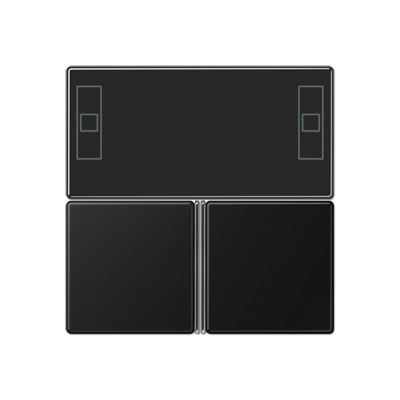 Tastensatz A 4093 TSA SWM graphitschwarz Tastensatz A 4093 TSA SWM graphitschwarz