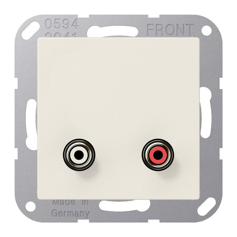 Multimediadose Cinch Audio MA A 1021 weiß Multimediadose Cinch Audio MA A 1021 weiß