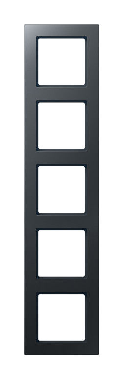 Rahmen 5-fach AC 585 BF ANM anthrazit matt