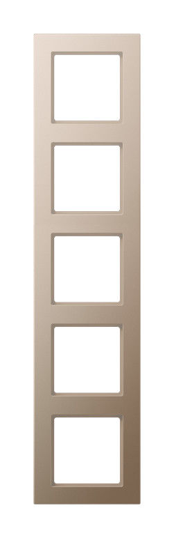 Rahmen 5-fach AC 585 CH champagner