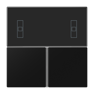 Tastensatz LS4093TSASWM graphitschwarz