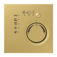 KNX Stetigregler ME 2178 TS C messing classic