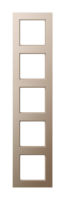 Rahmen 5-fach AC 585 CH champagner