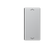 Taste 2-fach A 402 TSAP AL aluminium