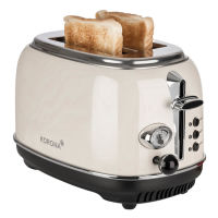 RETRO-Toaster 230V/815W für 2 Brotscheiben