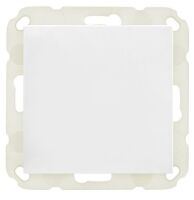Blindabdeckung, ohne Zugentlastung, K55®BB, reinweiß