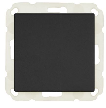 Blindabdeckung, ohne Zugentlastung, KLEIN K55® BBblack®, schwarz matt Blindabdeckung, ohne Zugentlastung, KLEIN K55® BBblack®, schwarz matt