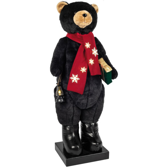 Braunbär mit Bewegungen und Musik