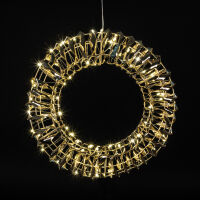 LED-Deko warmweiße LEDs Kranz