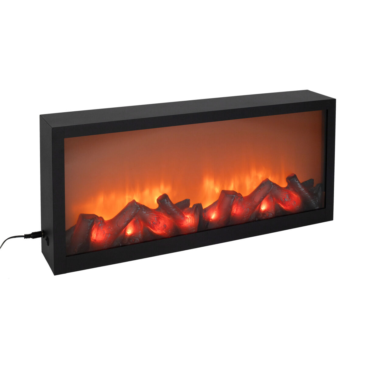 Kamin mit LED-Beleuchtung B570 H250 T110