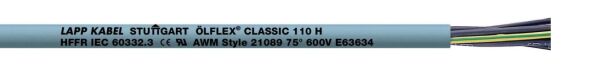 Ölflex Classic 110 H 10019975 7G6mm² T500m Ölflex Classic 110 H 10019975 7G6mm² T500m