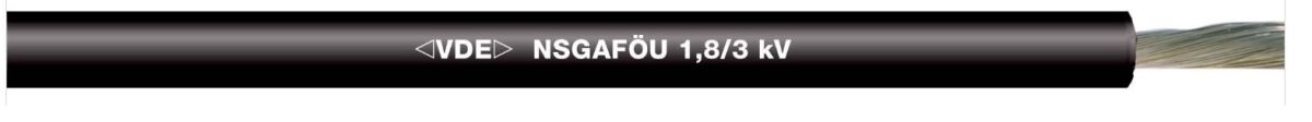 NSGAFÖU 1,8/3kV 1x70 1600309 T500 NSGAFÖU 1,8/3kV 1x70 1600309 T500