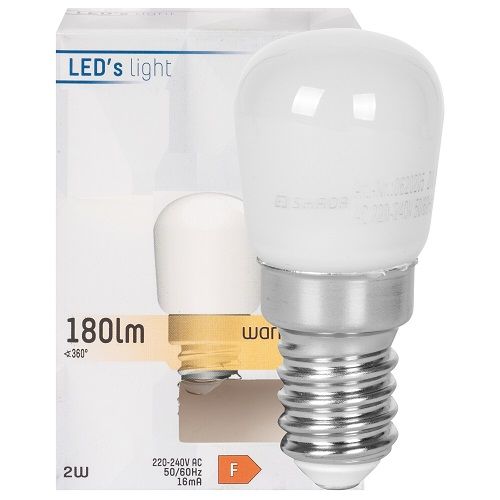 LED-Lampe Birnen-Form opal E14/2W 19W 180 lm 2700K LED-Lampe Birnen-Form opal E14/2W 19W 180 lm 2700K